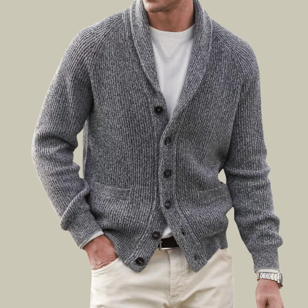 Charlice | Men’s Cashmere Comfort Blend Cardigan
