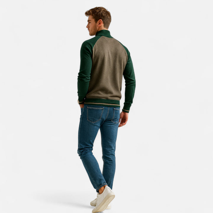 Dorevelle | Men’s Zipped Cotton Sweater