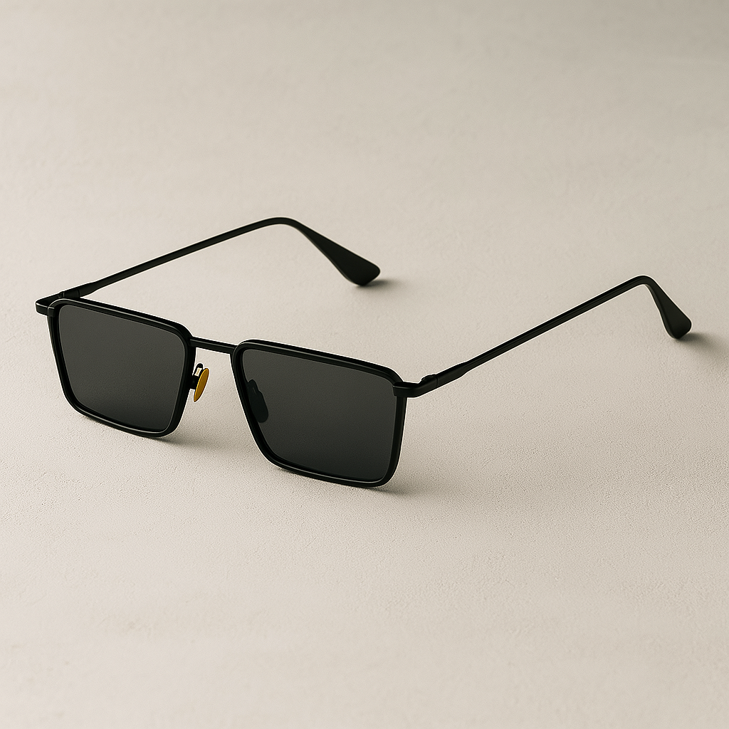 Bridget | Women’s Rectangular Gold Tone Sunglasses