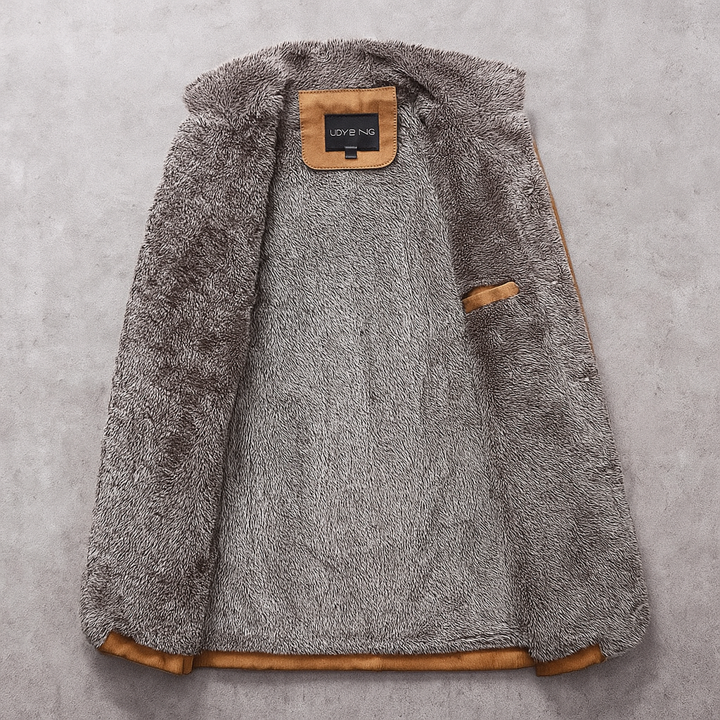 Trenton | Men’s Suede Overcoat