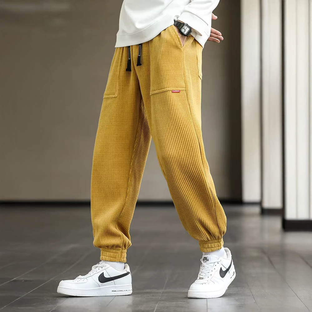 Cordano | Men’s Corduroy Jogger Pants