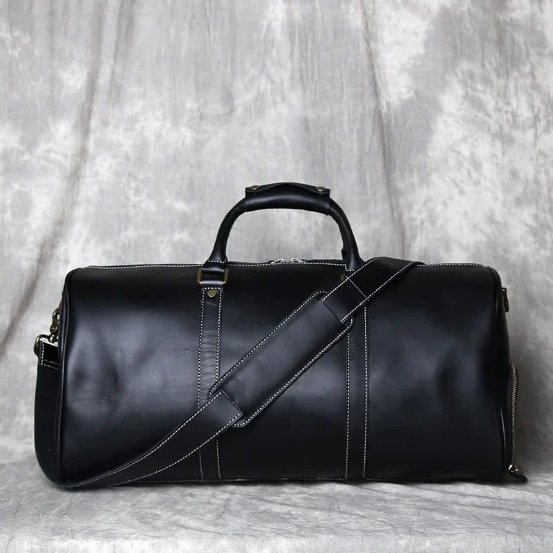 Denali | Men’s Premium Cowhide Leather Travel Duffel