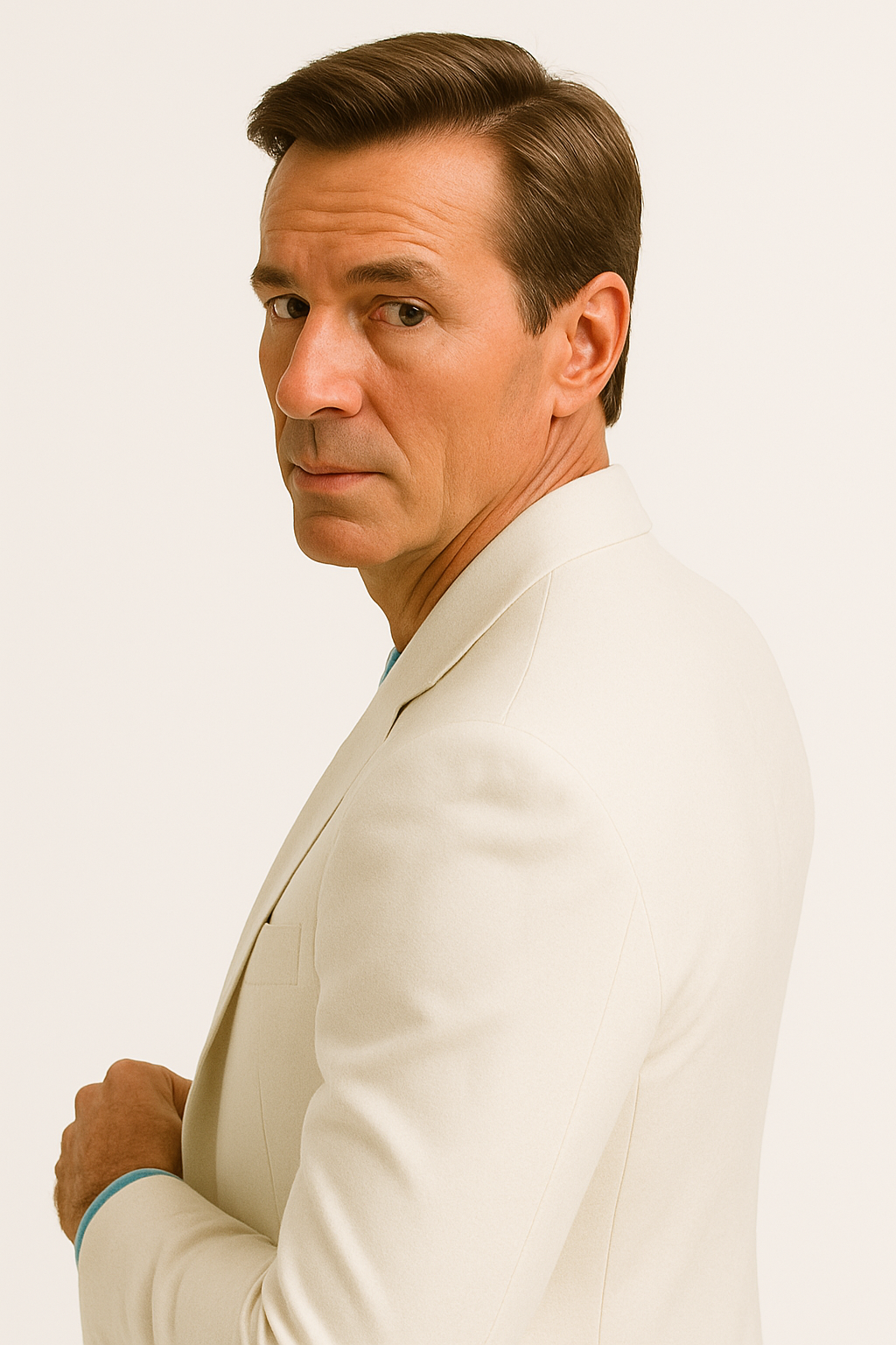 Don Johnson | Men’s 80s Miami White Suit