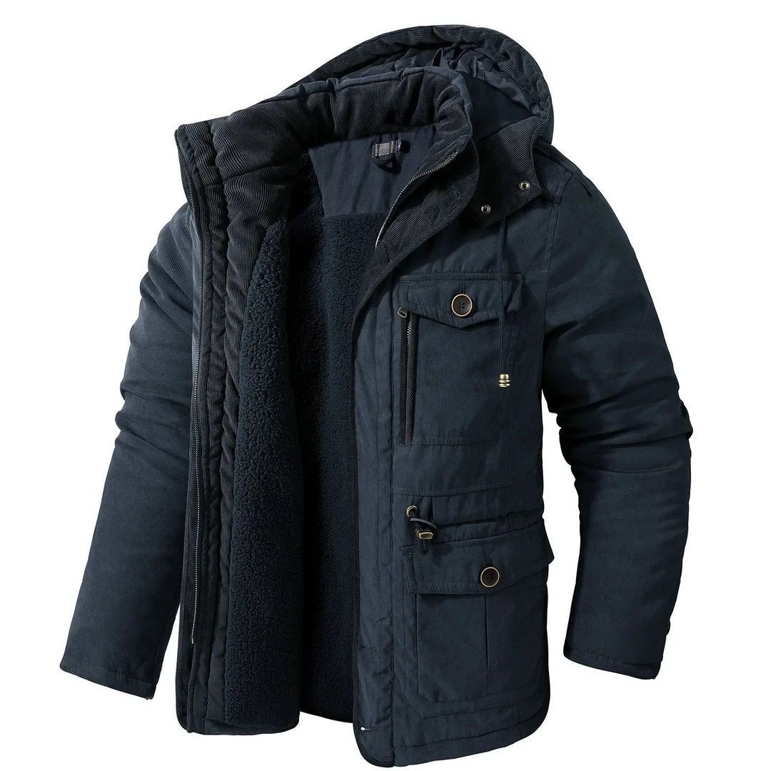 Douglas | Men’s Hooded Lamb Fleece Jacket