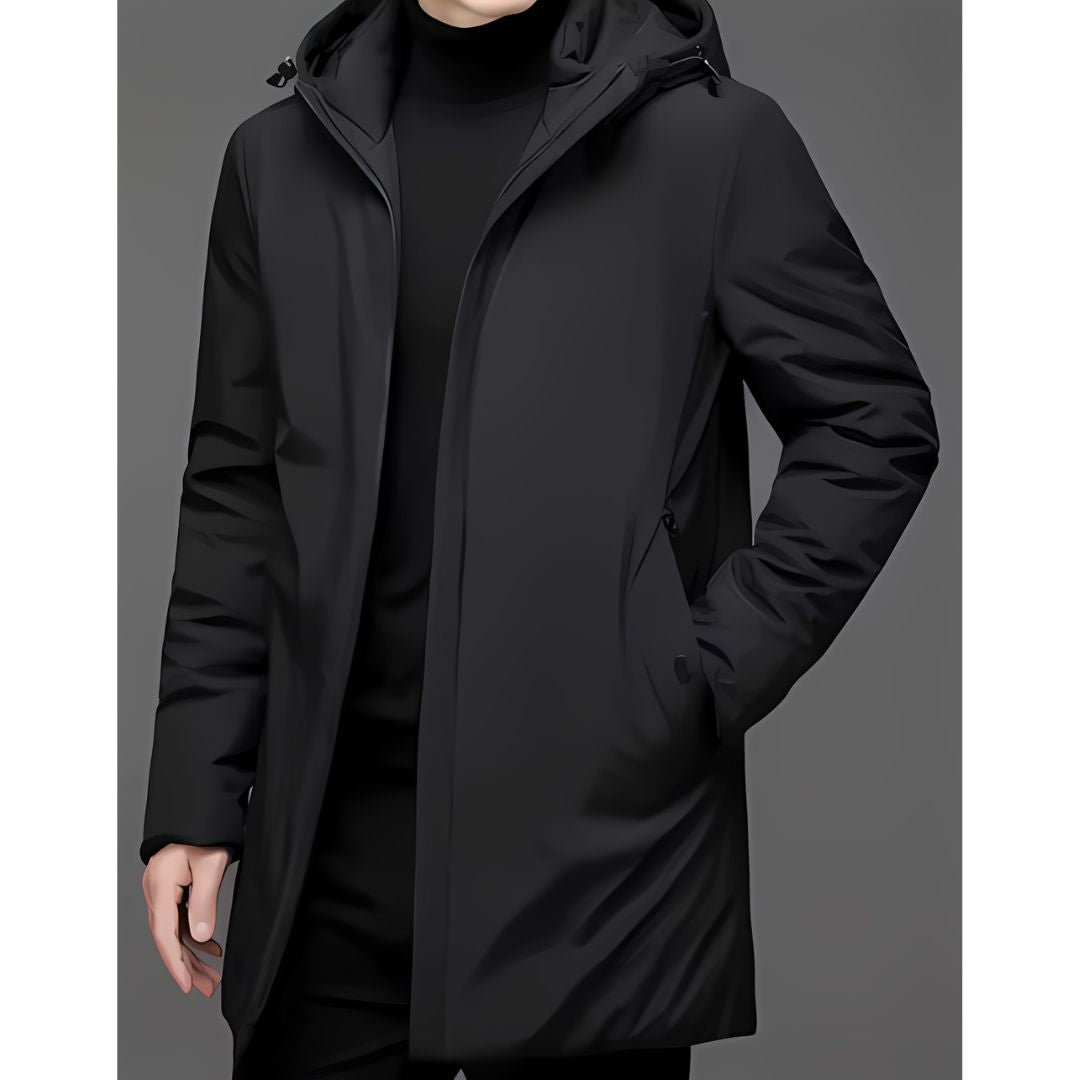 Drevan | Men’s Stylish Long Jacket with Insulating Lining