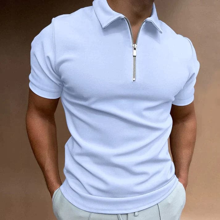 Eddie | Men’s Slim Fit Short Sleeve Polo Shirt