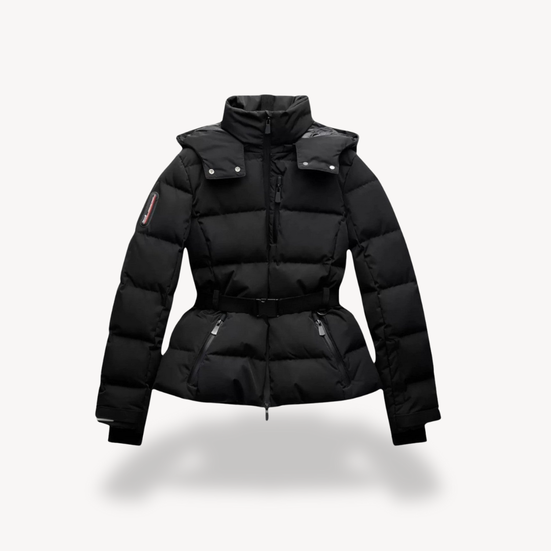 Elarina | Women’s Stylish Belted Puffer Jacket