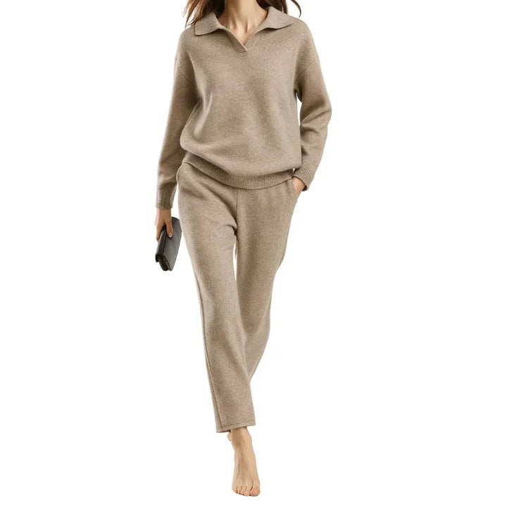 Eloris | Women’s Knit Sweater Pants Set