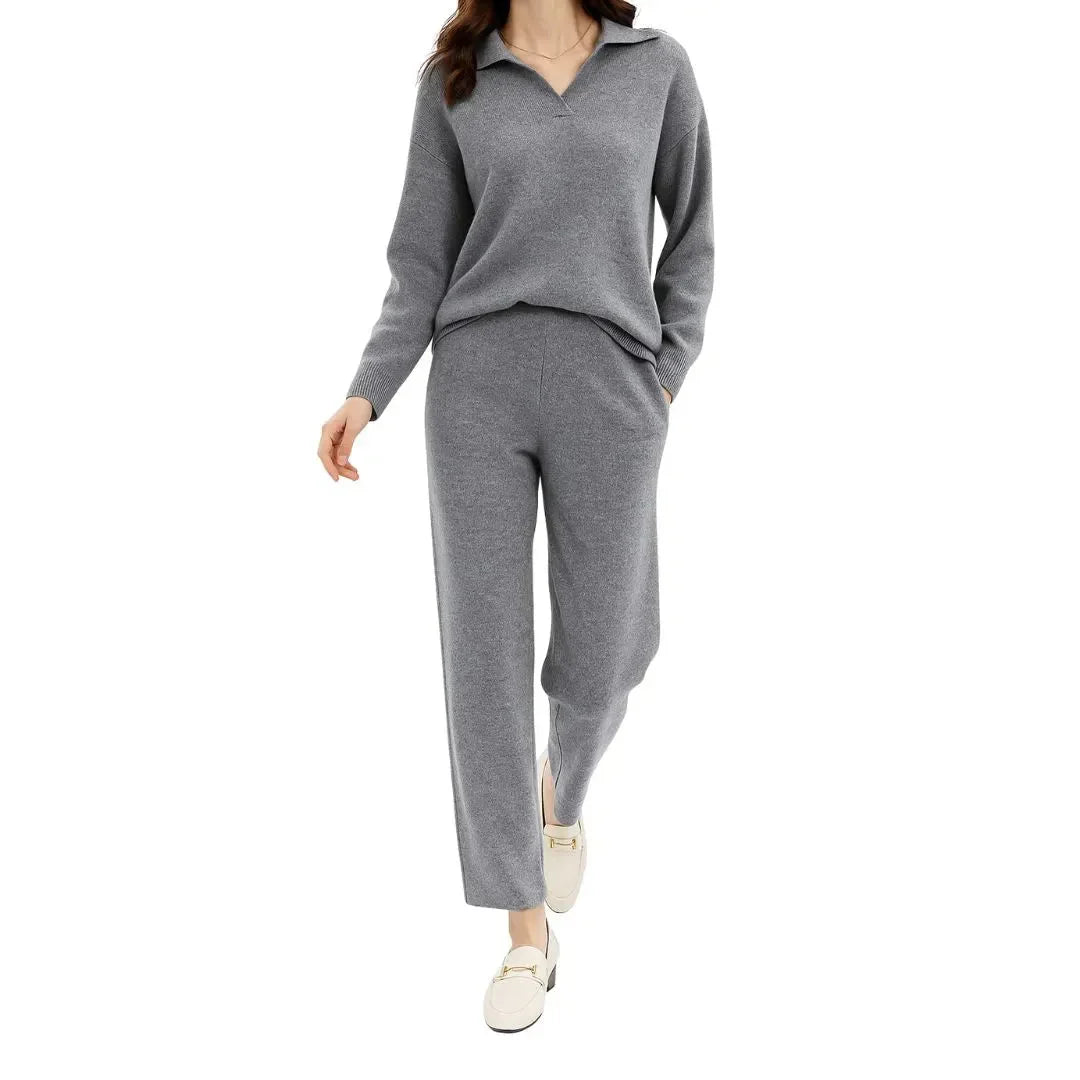 Eloris | Women’s Knit Sweater Pants Set