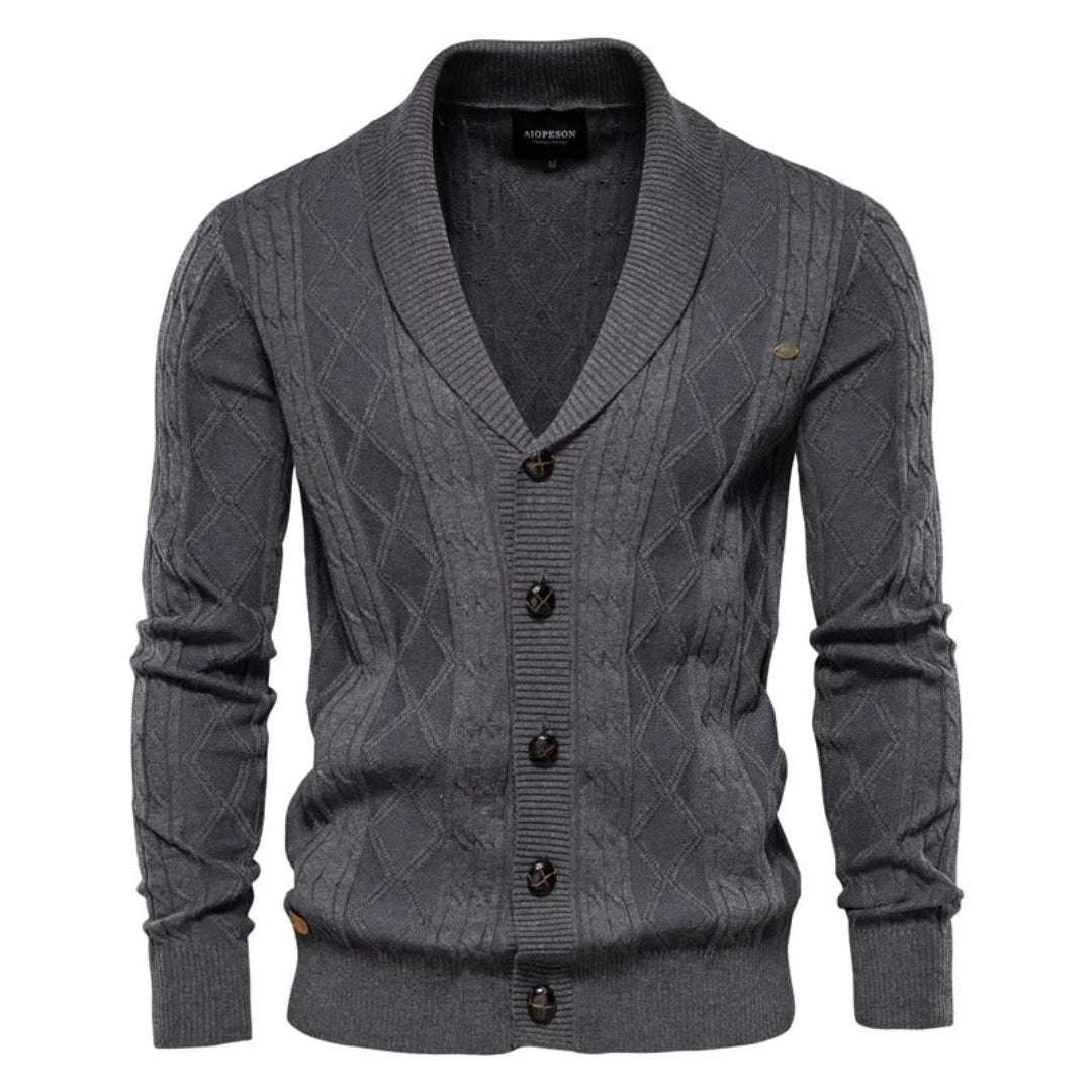 Ethos | Men’s Classic Knit Cardigan