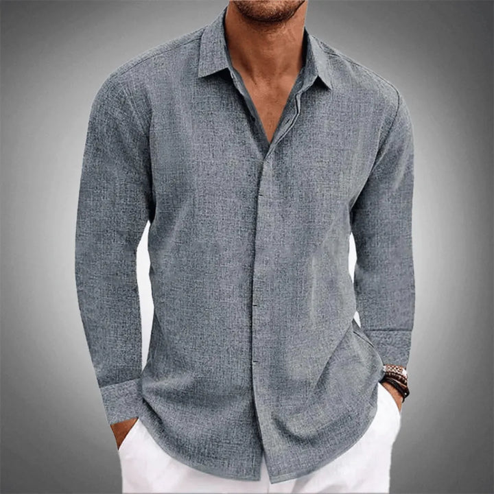 Ethan | Men’s Linen Blend Shirt