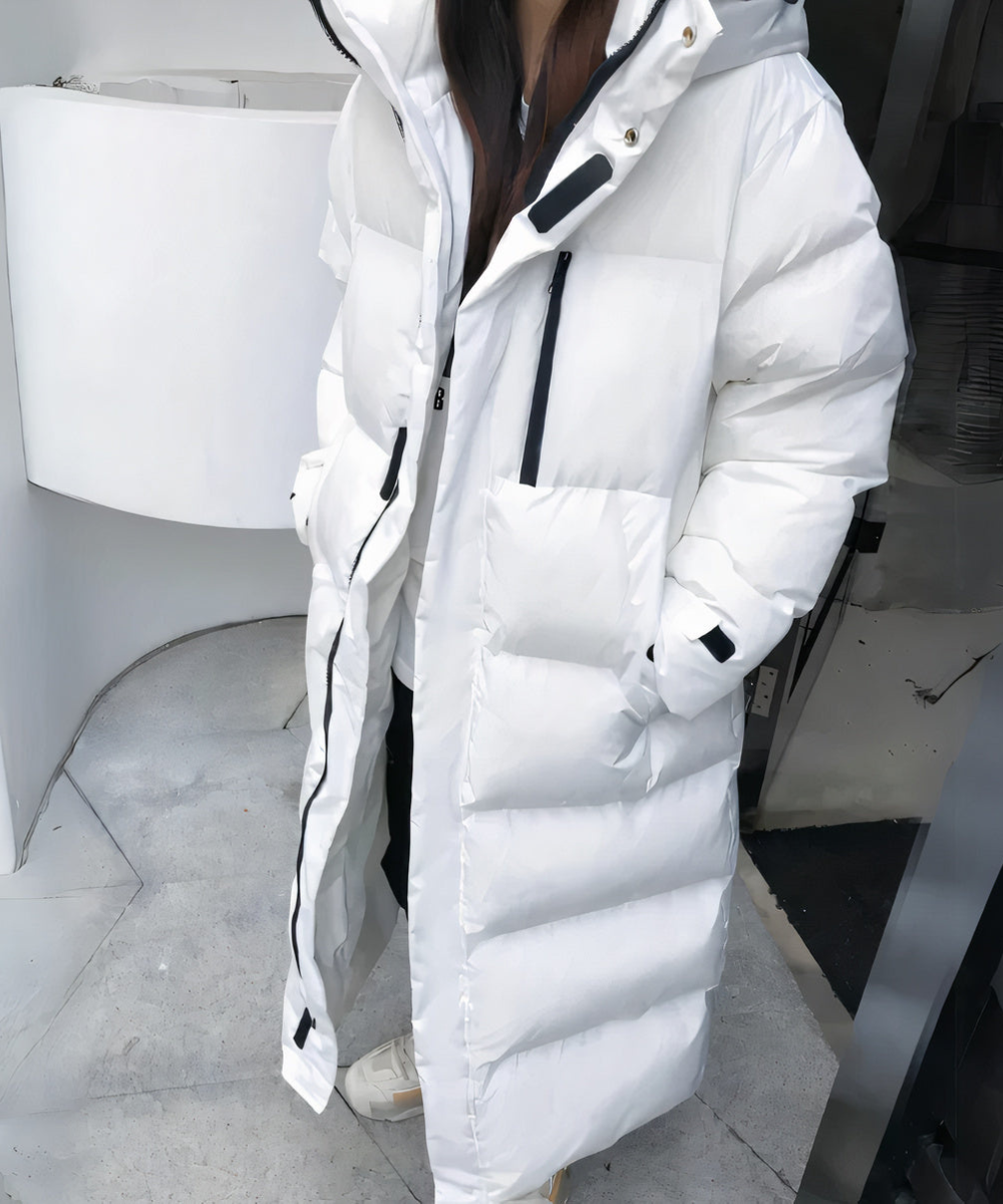 Larissa | Women’s Oversized Quilted Long Down Jacket