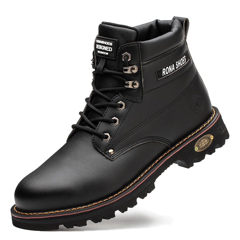 Fortis | Unisex Black Safety Boots