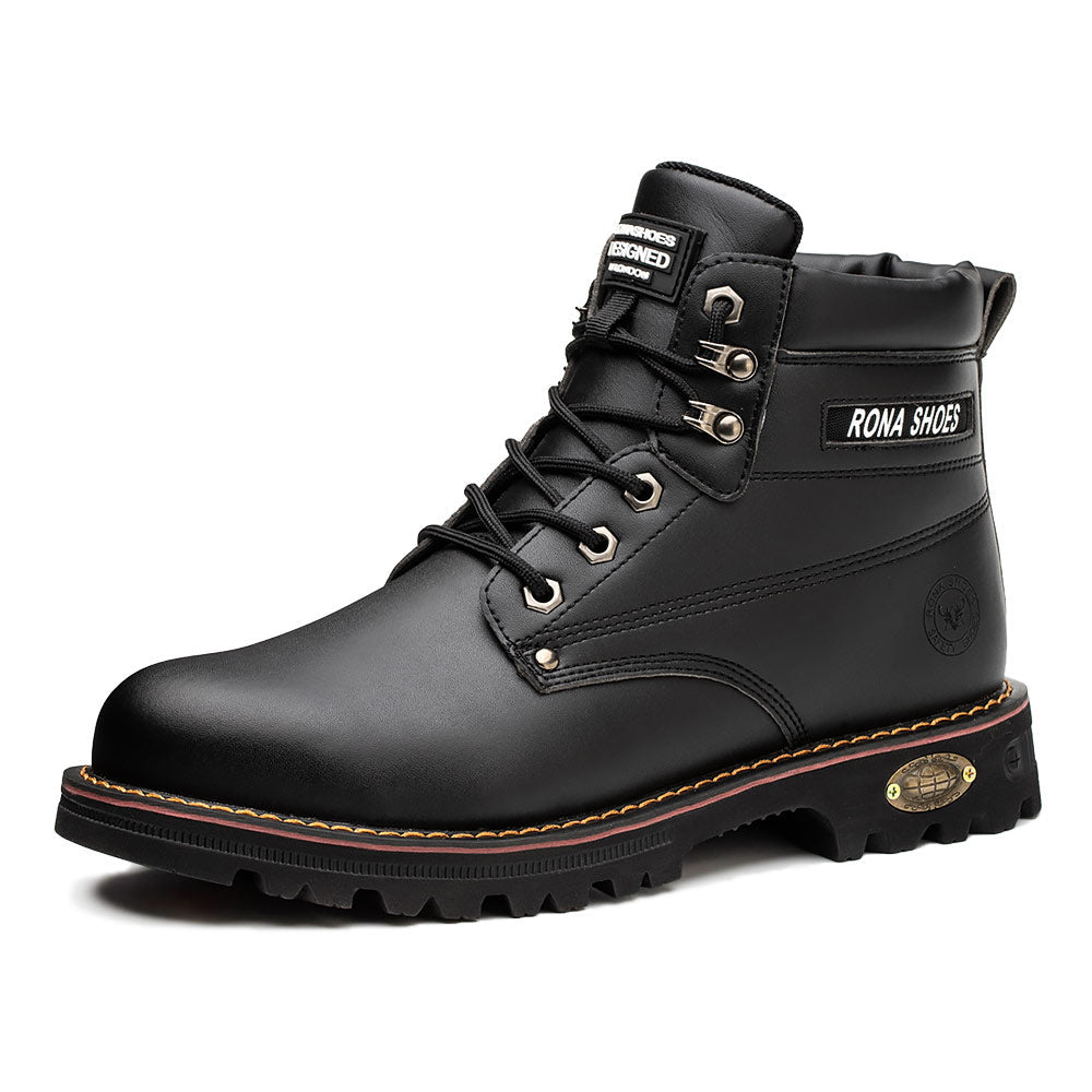 Fortis | Unisex Black Safety Boots