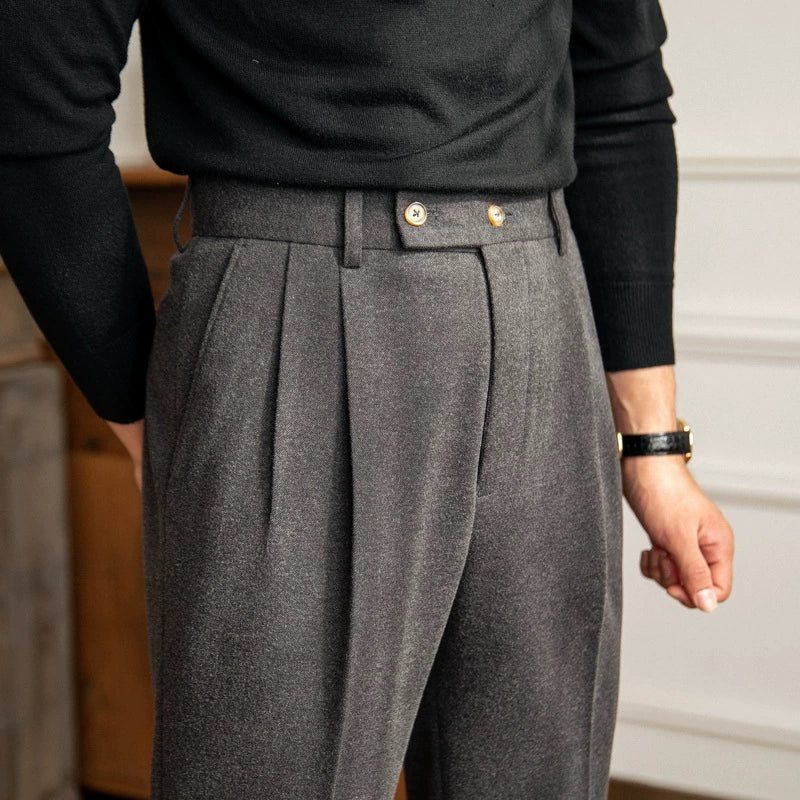 Franco | Men’s Tailored Wool Trousers