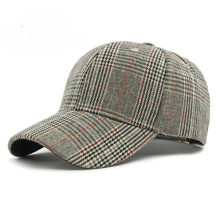 Frank | Plaid Baseball Cap