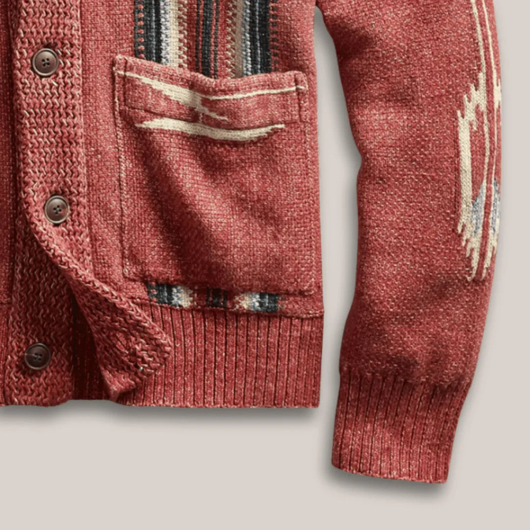 Limorio | Men’s Frontier Weave Cardigan
