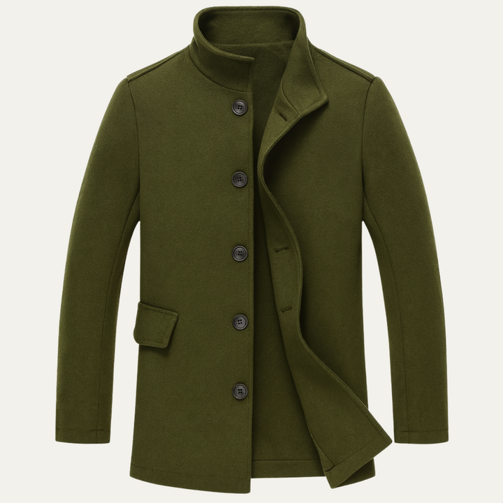 Prinde | Men’s Button Overcoat