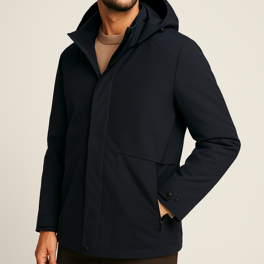 Gervano | Men’s Premium Goose Down &amp; Wool Jacket