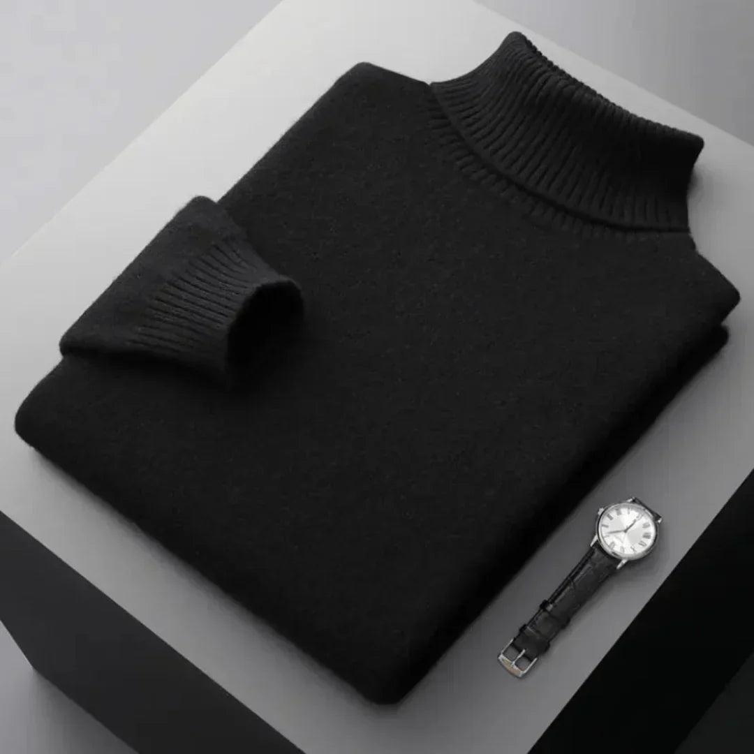 Krystelle | Women’s Luxury Cashmere Turtleneck Sweater