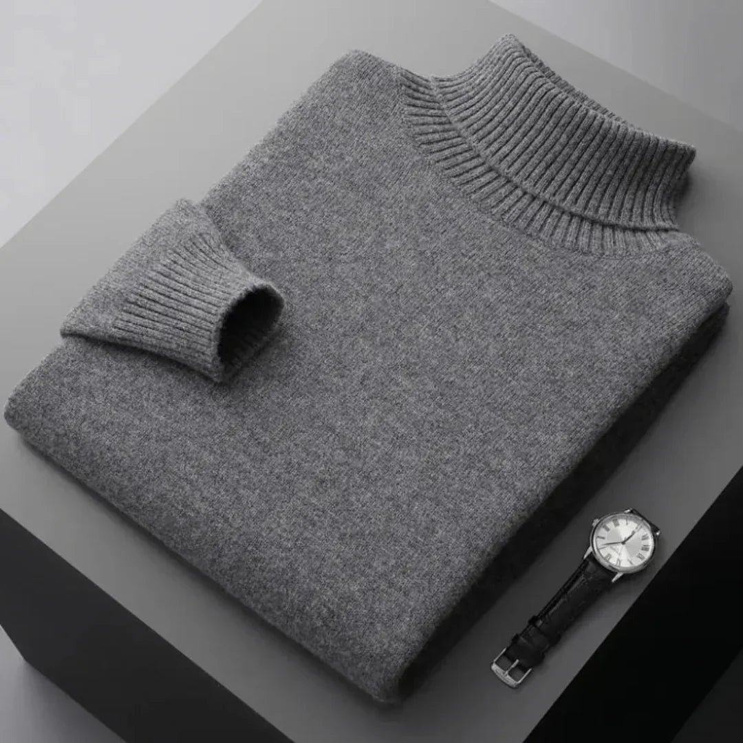 Krystelle | Women’s Luxury Cashmere Turtleneck Sweater