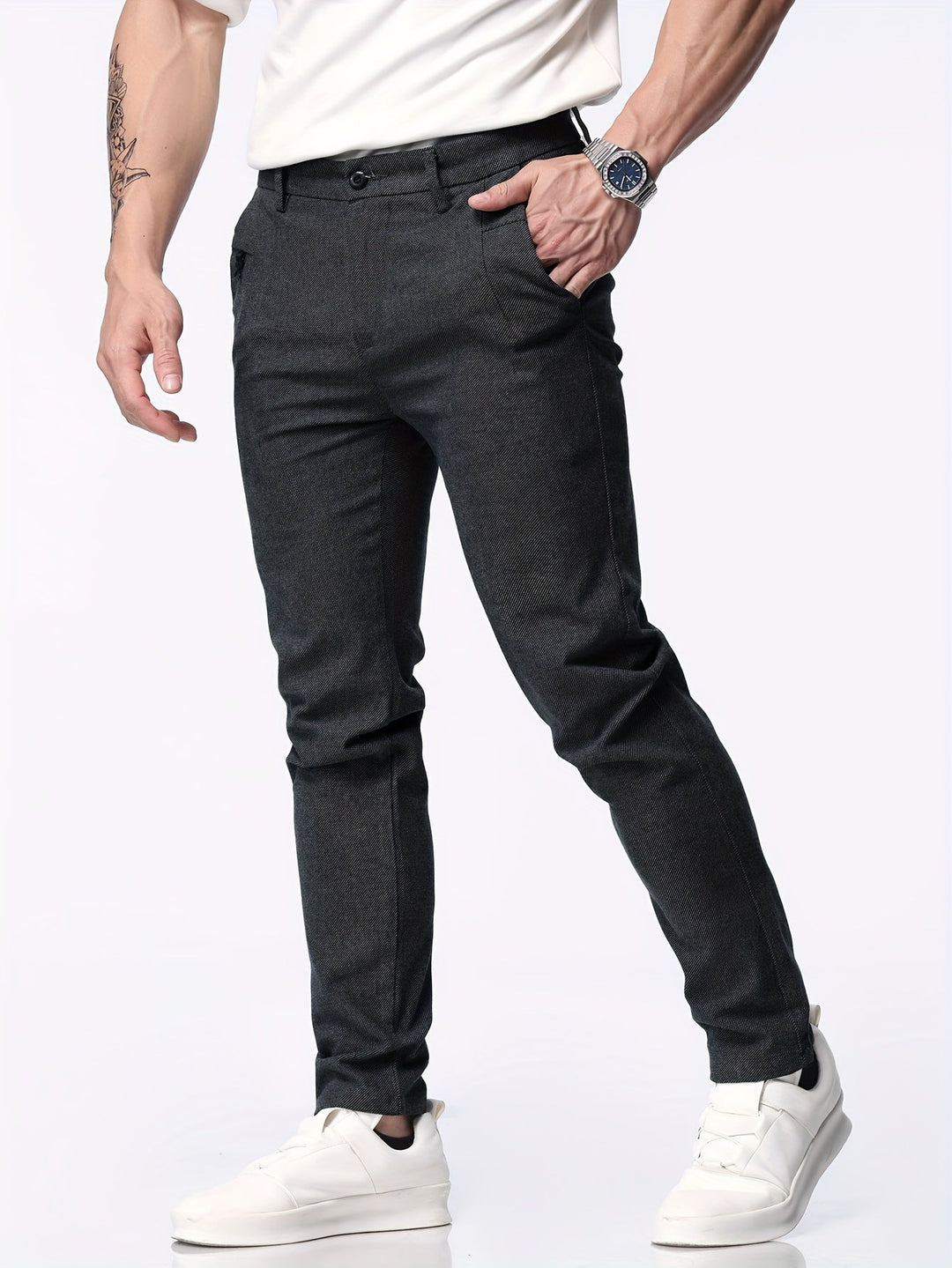 Grinemo | Men’s Slim Fit Trousers