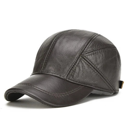 Harper | Men’s Genuine Leather Cap
