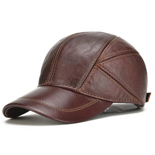 Harper | Men’s Genuine Leather Cap