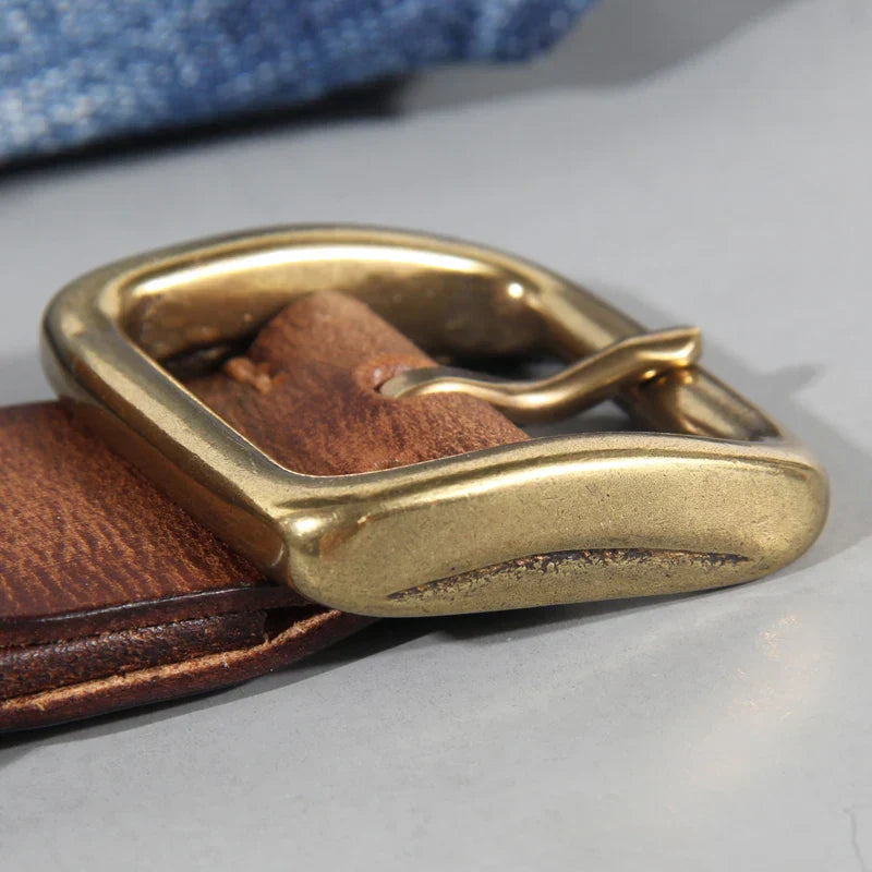 Bravino | Men’s Genuine Cowhide Leather Belt