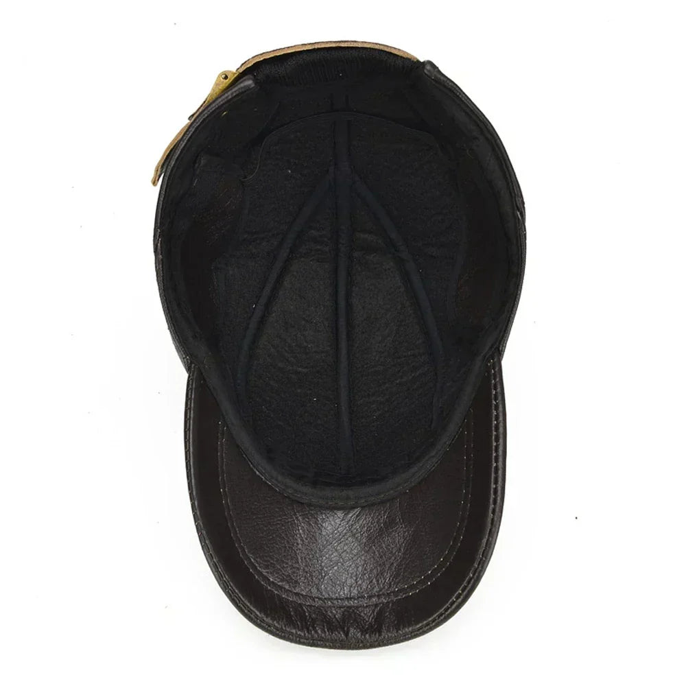 Harper | Men’s Genuine Leather Cap