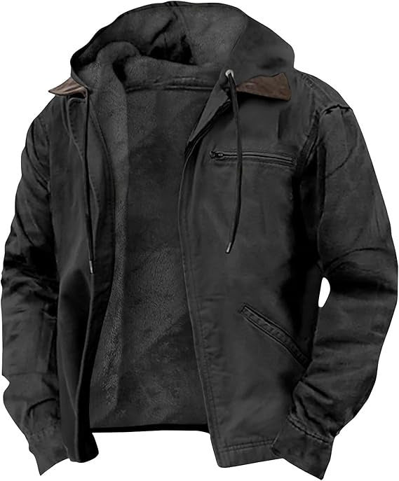 Jake | Men’s Relaxed Fit Hooded Fleece Jacket
