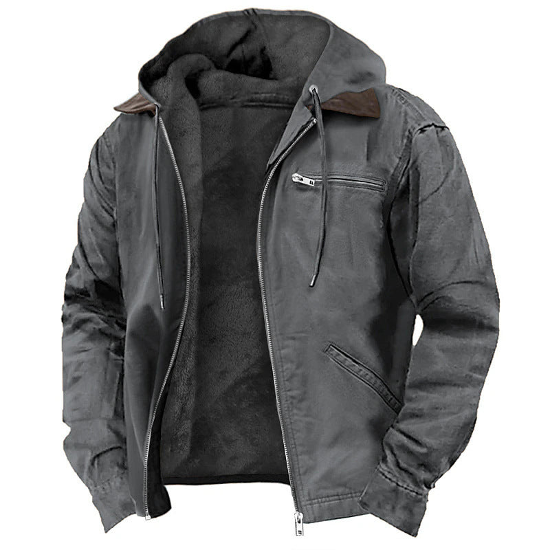Jake | Men’s Relaxed Fit Hooded Fleece Jacket