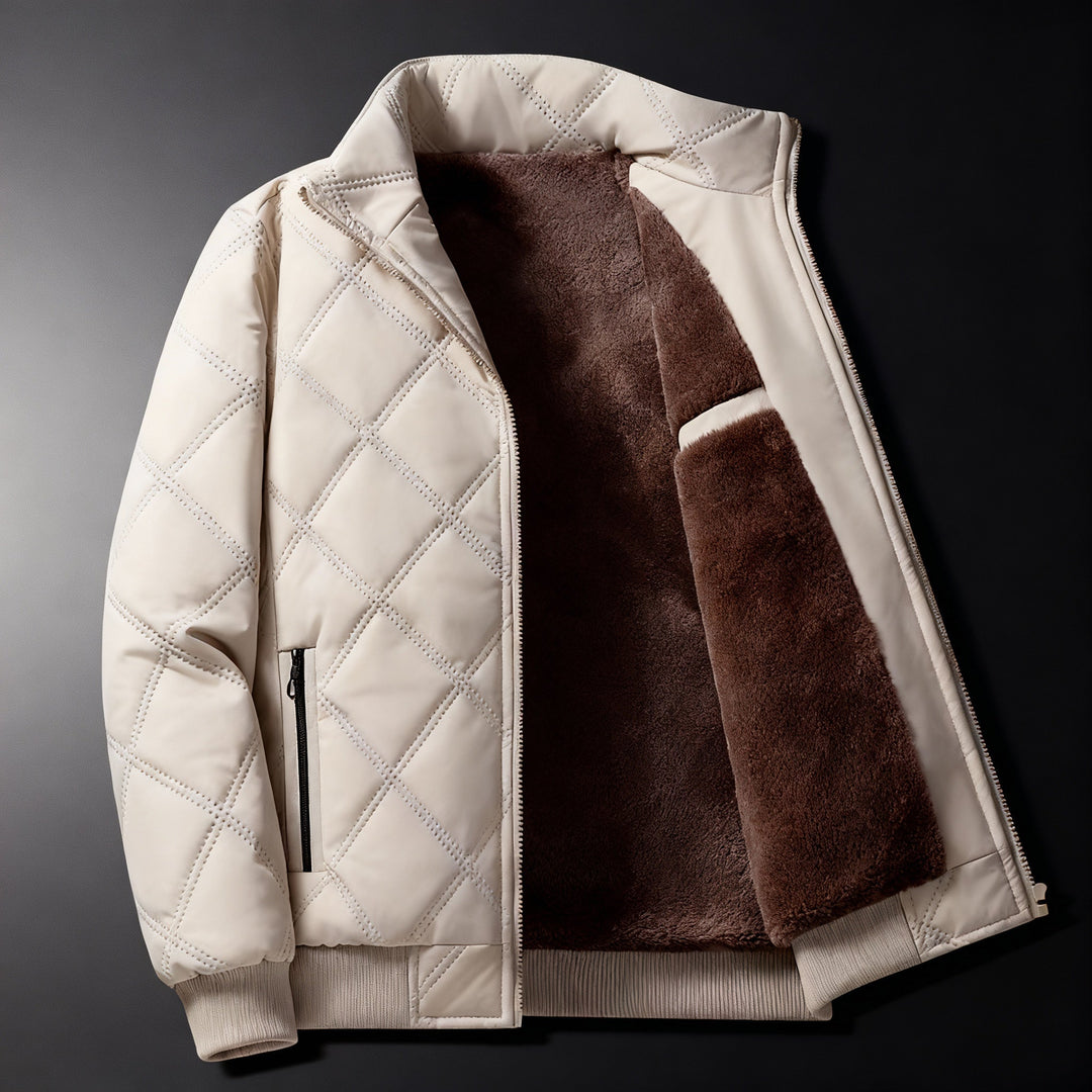 Johnny | Men’s Quilted Fleece Lined Jacket