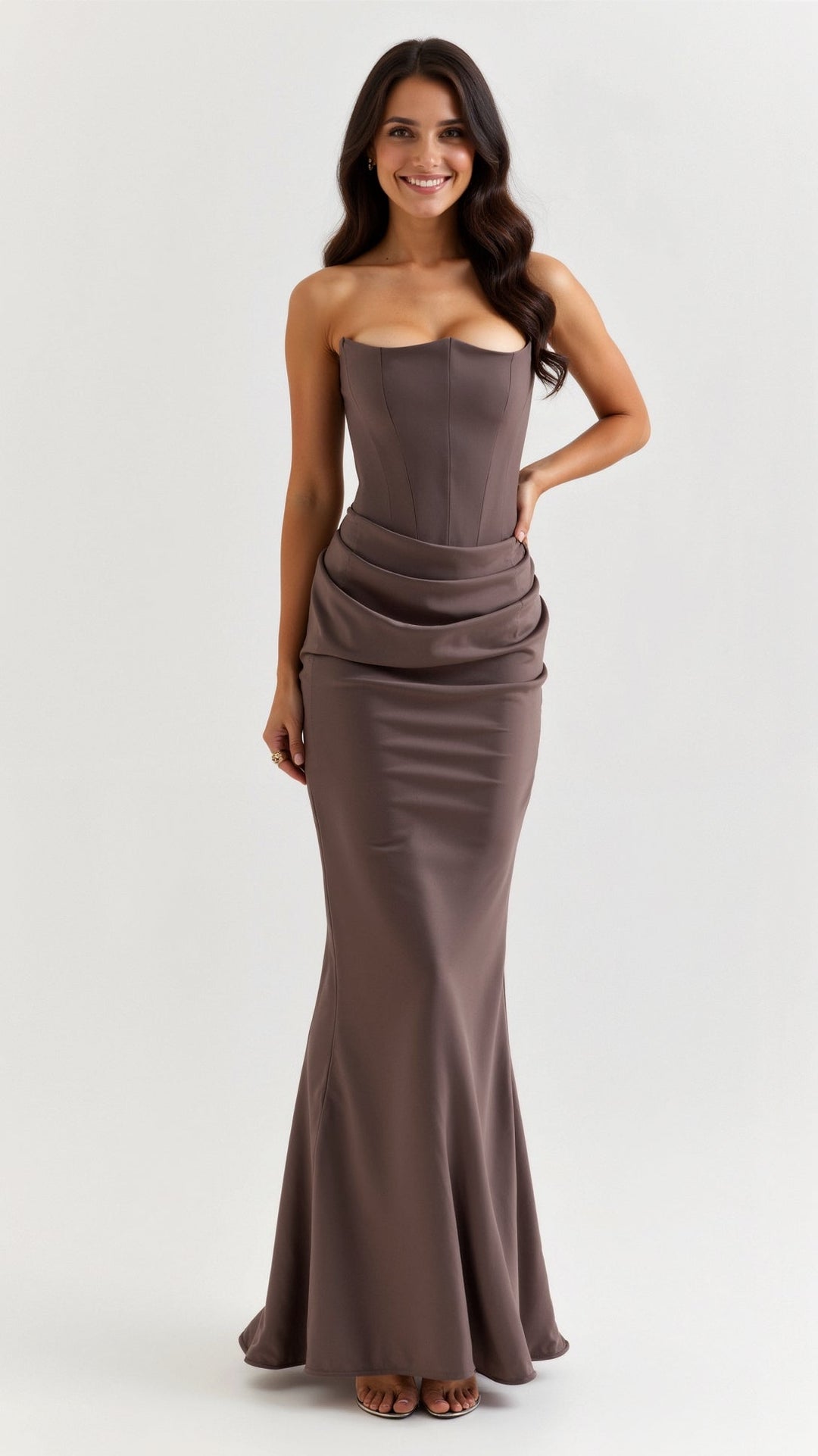 Kathleen | Women’s Elegant Corset Maxi Dress