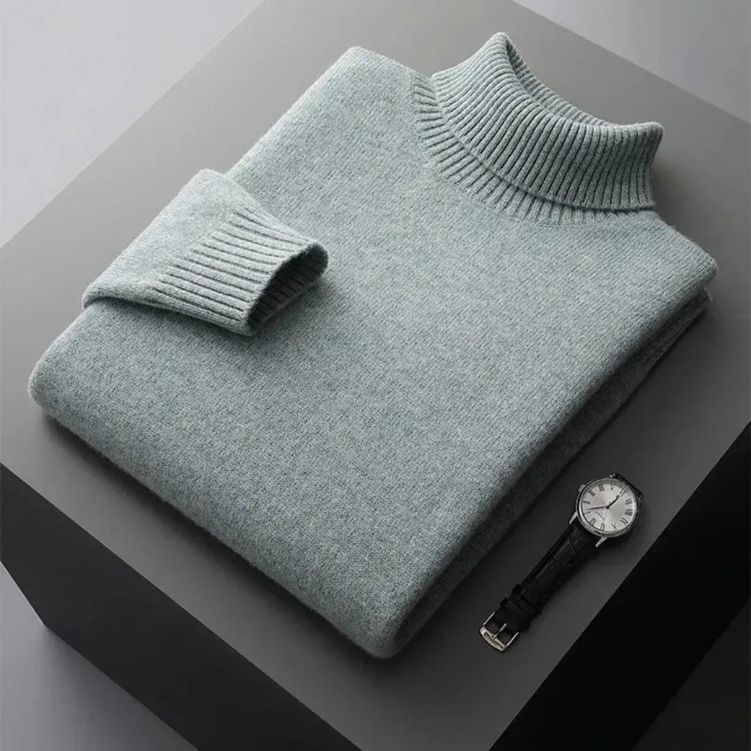 Krystelle | Women’s Luxury Cashmere Turtleneck Sweater