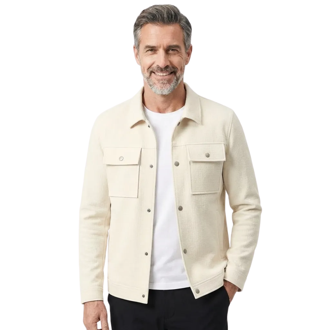 Elliot | Men’s Vintage Textured Knit Jacket