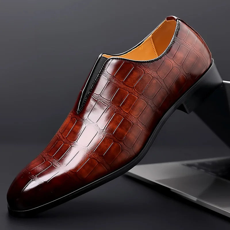 Lamelo | Men’s Leather Orthopedic Slip-On Shoes