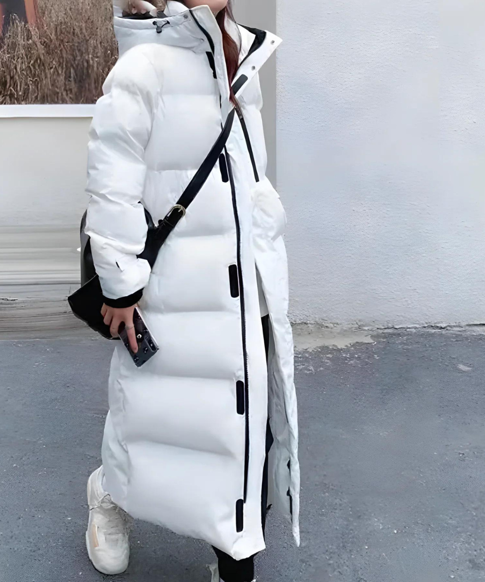 Larissa | Women’s Oversized Quilted Long Down Jacket