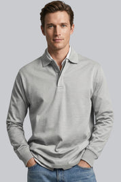 Men’s Half-Zip Sweater with Mock Neck and Ribbed Cuffs