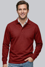 Men’s Half-Zip Sweater with Mock Neck and Ribbed Cuffs