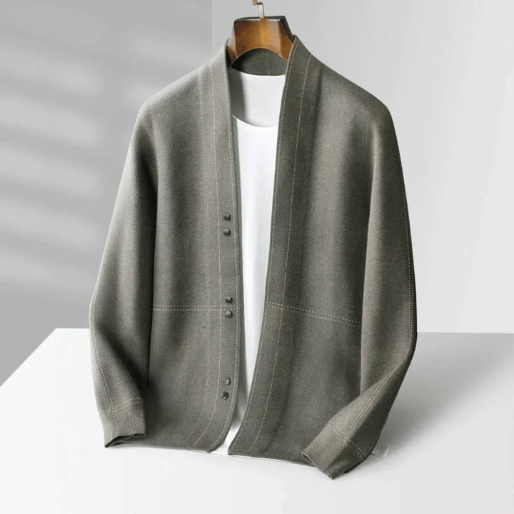 Liam | Men’s Virgin Wool Cardigan