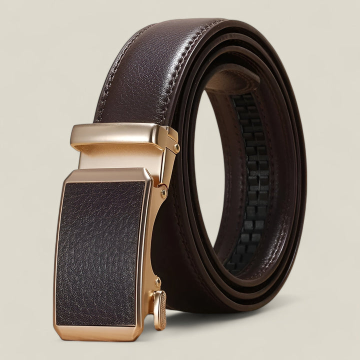 Logan | Unisex Automatic Leather Belt