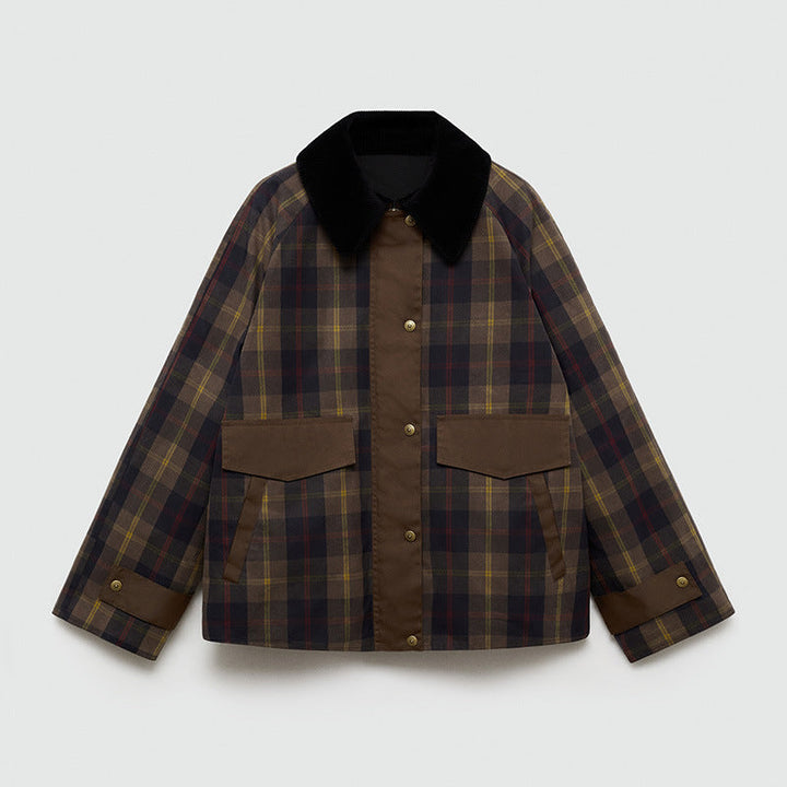 Lunerio | Men’s Warm Jacket with Soft Bonnet Collar