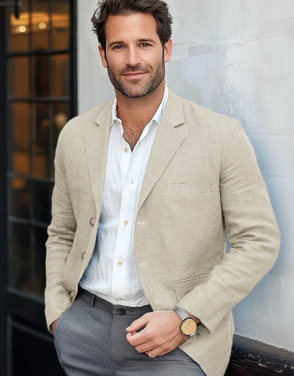 Luvo | Men’s Summer Linen Blazer