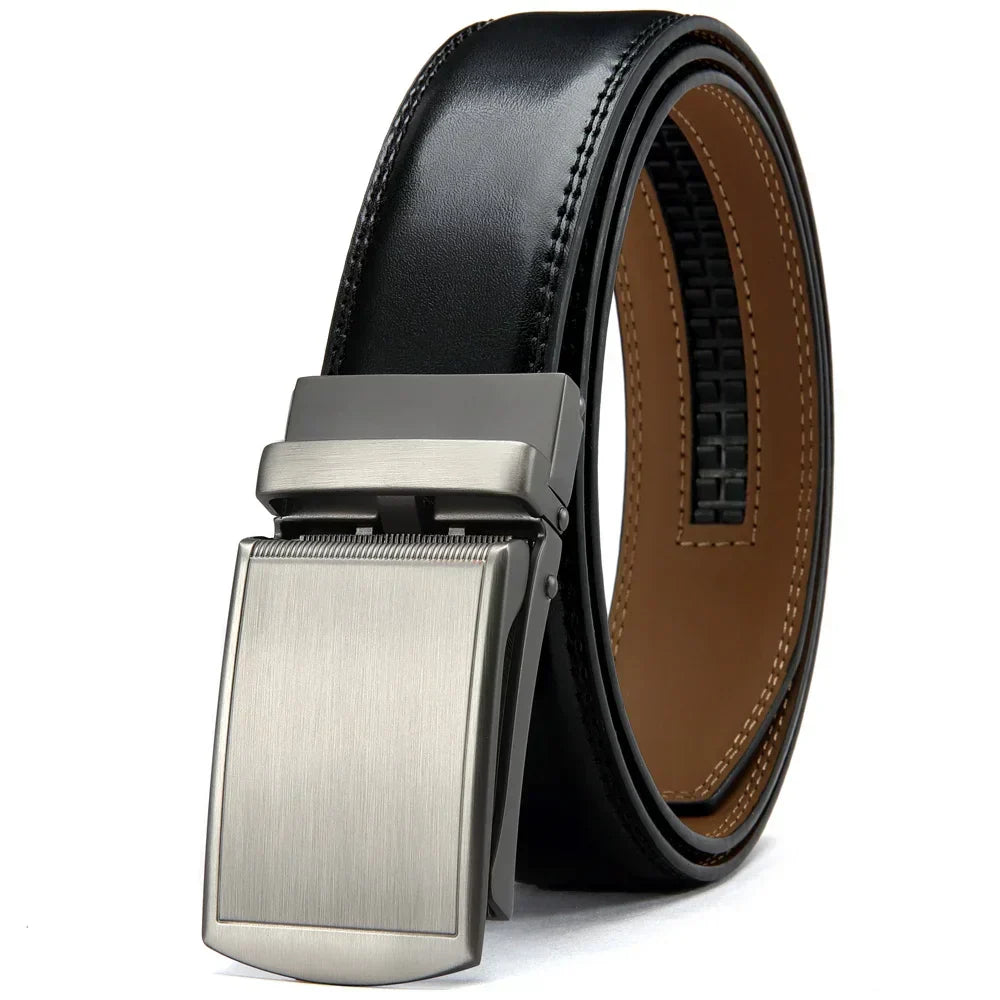 LuxBelt | Men’s Adjustable Leather Ratchet Belt