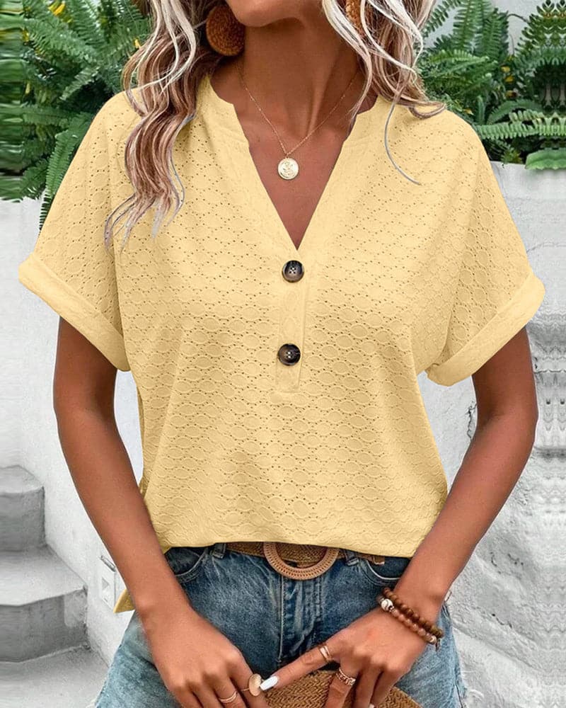 Lysana | Women’s Light V-Neck Blouse