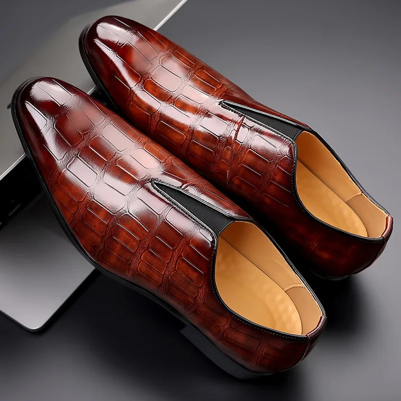 Lamelo | Men’s Leather Orthopedic Slip-On Shoes