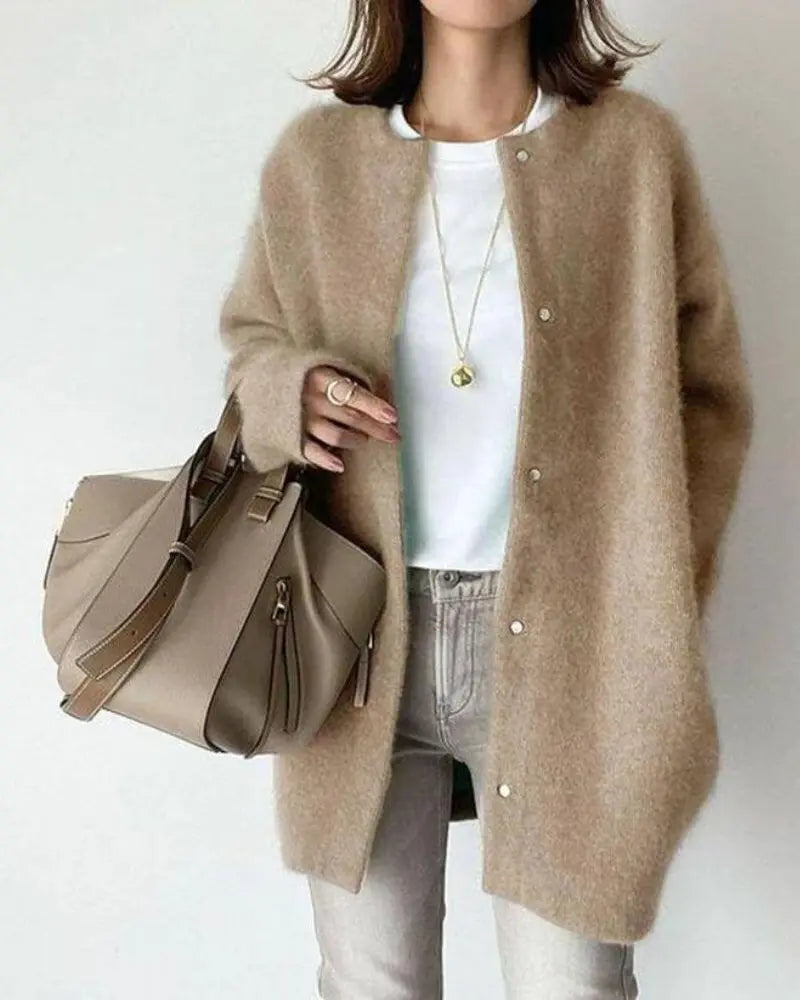 Marina | Women’s Wool Mohair Wrap Vest