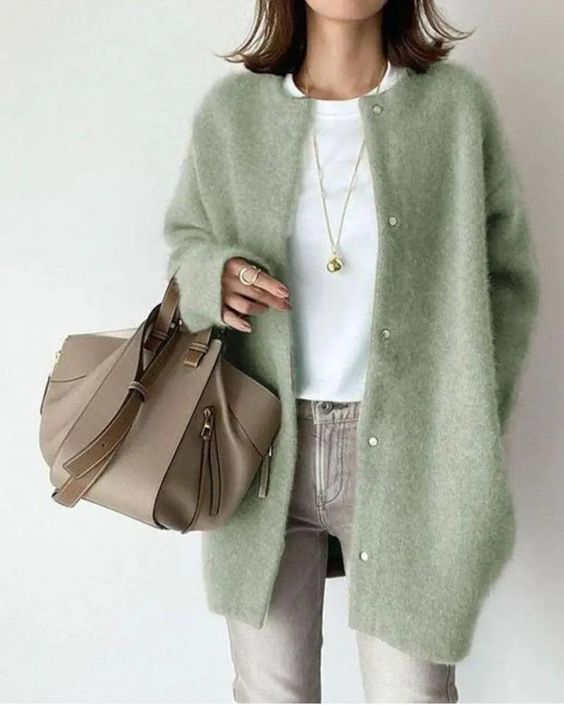 Marina | Women’s Wool Mohair Wrap Vest