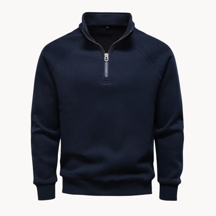Marvello | Men’s Quarter-Zip Pullover Sweater